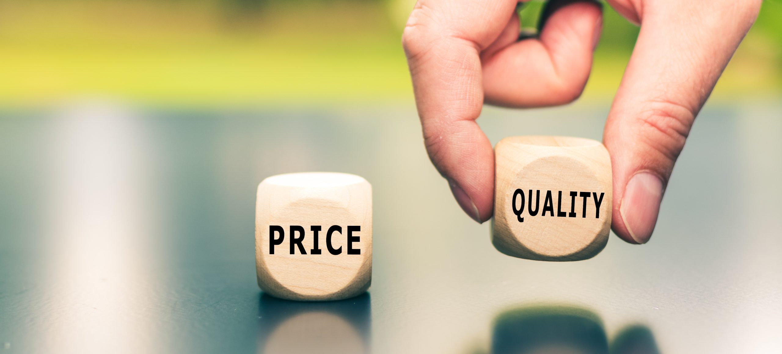 price vs quality image