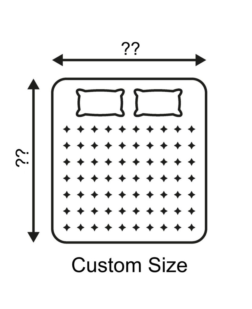 image of custom size mattress
